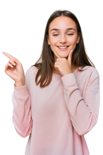 girl with speech bubble,woman eating apple,woman pointing,girl on a white background,pointing woman,transparent background,emoji,png transparent,asl,emogi,is,on a transparent background,transparent image,click cursor,teen,computer mouse cursor,pink background,sign language,clapping,daughter pointing,Conceptual Art,Daily,Daily 30