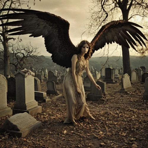 angel of death,fallen angel,dark angel,death angel,weeping angel,angels of the apocalypse,black angel,life after death,cemetary,burial ground,angelology,forest cemetery,cemetery,the fallen,guardian angel,uriel,mourning swan,graveyard,grave stones,dance of death,Photography,Artistic Photography,Artistic Photography 14