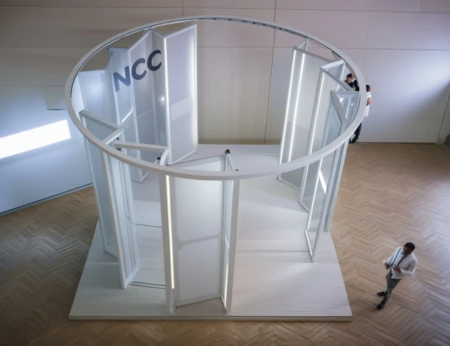 interactive kiosk,cyclocomputer,vitrine,parabolic mirror,cubic house,canopy bed,will free enclosure,apple desk,circular staircase,a museum exhibit,convex,archidaily,studio ice,cube house,mirror house,room divider,enclosure,children's interior,computer desk,creative office,Photography,General,Realistic