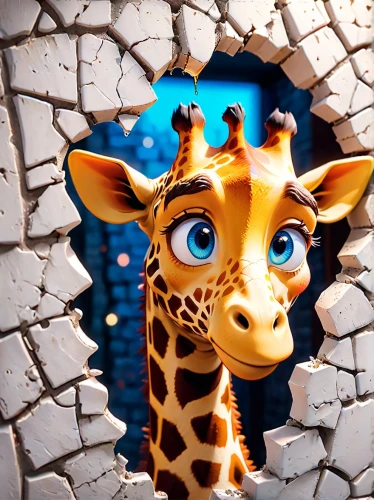 giraffe plush toy,giraffe,giraffe head,giraffidae,madagascar,giraffes,cinema 4d,spots eyes,animal film,serengeti,animal kingdom,schleich,safari,children's background,anthropomorphized animals,cgi,toy's story,3d fantasy,3d render,child's frame,Anime,Anime,Cartoon