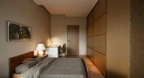 modern room,3d rendering,bedroom,sleeping room,guest room,render,guestroom,room divider,hallway space,japanese-style room,wall lamp,danish room,contemporary decor,bedside lamp,3d render,hotel w barcelona,shared apartment,daylighting,search interior solutions,an apartment