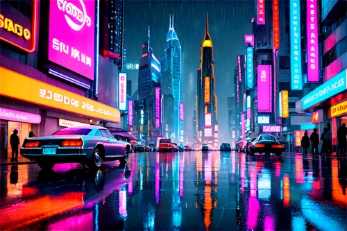 colorful city,futuristic landscape,cyberpunk,shinjuku,cityscape,fantasy city,neon,neon arrows,metropolis,futuristic,shanghai,80s,time square,world digital painting,tokyo,neon lights,tokyo city,neon sign,vapor,80's design,Conceptual Art,Sci-Fi,Sci-Fi 29