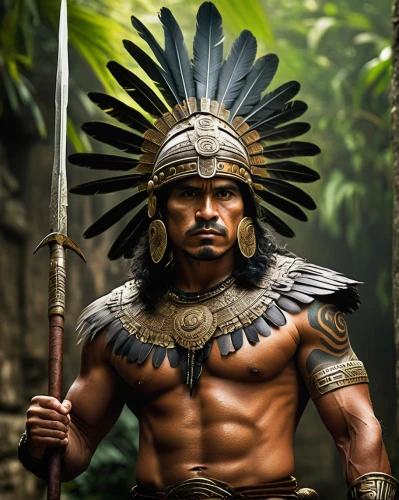 aztec,barbarian,tribal chief,spartan,sparta,maori,warlord,polynesian,warrior east,papuan,aztecs,marvel of peru,warrior,lone warrior,conquistador,black warrior,aborigine,shaman,fantasy warrior,warrior woman,Illustration,Paper based,Paper Based 26