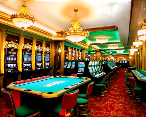 billiard room,poker table,recreation room,billiard table,caesars palace,las vegas entertainer,venetian hotel,ballroom,gamble,game room,grand hotel,blackjack,ornate room,atlantic city,slot machines,poker set,bar billiards,roulette,treasure hall,arcades,Conceptual Art,Oil color,Oil Color 05