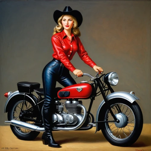 motorcycle,motorcycles,harley-davidson,motorcyclist,harley davidson,motorbike,motorcycling,pin ups,harley,motorcycle racer,biker,motor-bike,pin up girl,woman bicycle,retro women,retro pin up girl,pin up,retro woman,black motorcycle,triumph 1300,Art,Artistic Painting,Artistic Painting 02