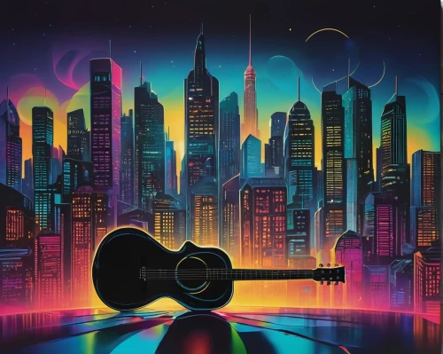 painted guitar,acoustic-electric guitar,acoustic guitar,concert guitar,guitar,the guitar,classical guitar,jazz guitarist,guitar player,epiphone,chalk drawing,music world,music book,cavaquinho,musical background,guitars,blank vinyl record jacket,music cd,music store,electric guitar,Illustration,Abstract Fantasy,Abstract Fantasy 14