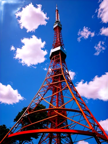 tokyo tower,television tower,tv tower,cellular tower,tokyo sky tree,sky tree,radio tower,communications tower,antenna tower,cell tower,transmission tower,transmission mast,seelturm,electric tower,steel tower,torre,telecommunications masts,tower,the eiffel tower,namsan mountain,Illustration,Realistic Fantasy,Realistic Fantasy 18