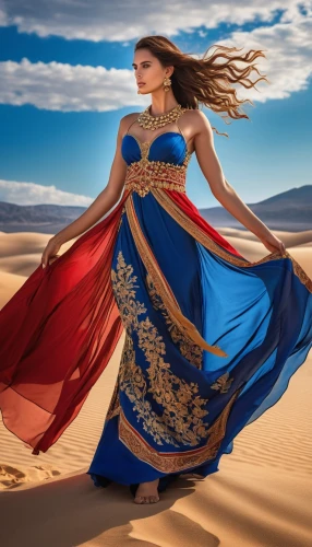 girl on the dune,belly dance,assyrian,sahara,sari,flying carpet,indian woman,desert background,morocco,arabian,ethnic design,desert flower,ethnic dancer,girl in a long dress,indian bride,desert rose,orientalism,bollywood,arabic background,rajasthan,Photography,General,Realistic