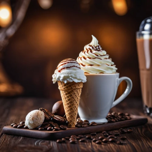 frappé coffee,mocaccino,food photography,hot chocolate,mystic light food photography,gingerbread cup,capuchino,ice cream chocolate,hot cocoa,coffee background,chocolate hazelnut,cup of cocoa,ice cream cone,sweet whipped cream,whip cream,ice chocolate,cocoa,chocolate cream,ice cream cones,chocolate ice cream,Photography,General,Realistic