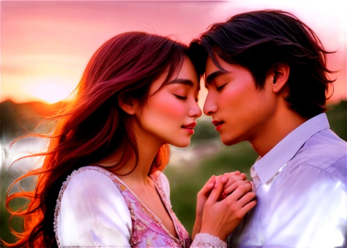 kimjongilia,romantic scene,korean drama,romantic portrait,honeymoon,kdrama,romantic look,love couple,edit icon,twiliight,amorous,adelphan,loving couple sunrise,first kiss,girl kiss,love in air,beautiful couple,romance novel,couple in love,love background,Illustration,Retro,Retro 23