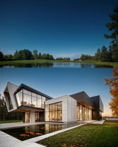 house with lake,modern architecture,mirror house,modern house,archidaily,house by the water,boathouse,contemporary,glass facade,dunes house,lake view,luxury home,luxury property,cube house,kirrarchitecture,summer house,glass facades,timber house,dupage opera theatre,performing arts center