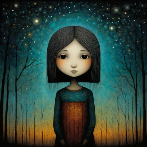 mystical portrait of a girl,girl with tree,girl in a long,fantasy portrait,the little girl,girl in the garden,girl with bread-and-butter,girl portrait,little girl fairy,kids illustration,mirror in the meadow,world digital painting,little girl in wind,child girl,girl praying,little girl,fireflies,digital art,digital artwork,the girl in nightie,Illustration,Abstract Fantasy,Abstract Fantasy 19