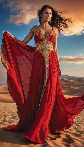 belly dance,red gown,red cape,desert rose,girl on the dune,lady in red,man in red dress,gypsy soul,desert flower,flamenco,desert background,evening dress,red tunic,red sand,orientalism,oriental princess,girl in a long dress,capture desert,warrior woman,sand road,Photography,General,Realistic