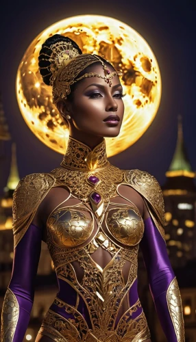 cleopatra,jaya,golden crown,tutankhamun,gold and purple,african woman,nigeria woman,divine healing energy,tutankhamen,gold crown,gold jewelry,queen crown,emperor,golden mask,zodiac sign libra,goddess of justice,mary-gold,purple and gold,lily of the nile,priestess,Photography,General,Realistic