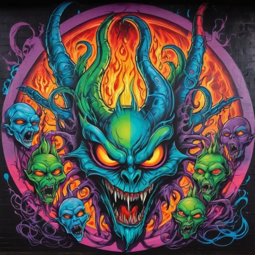 krampus,devil,fire devil,death's-head,halloween icons,devil wall,satan,imp,day of the dead icons,halloween poster,halloween background,devils,diablo,kali,green goblin,devilwood,thrash metal,halloween wallpaper,cauldron,pagan,Conceptual Art,Graffiti Art,Graffiti Art 07