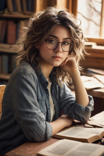 girl studying,reading glasses,librarian,correspondence courses,publish a book online,book glasses,learn to write,women's novels,girl at the computer,bookworm,e-book readers,the girl studies press,writing-book,reading magnifying glass,women in technology,with glasses,scholar,author,academic,publish e-book online,Conceptual Art,Daily,Daily 05