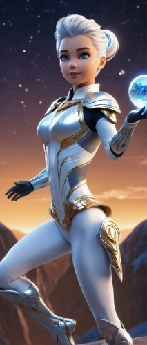 tiber riven,symetra,show off aurora,elsa,ice queen,andromeda,ice planet,cg artwork,aquarius,nova,eris,star mother,the snow queen,blue enchantress,lux,venera,jaya,io,female warrior,zodiac sign libra,Unique,3D,3D Character