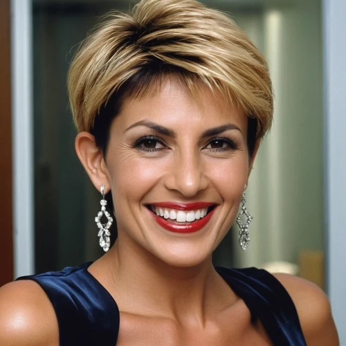 rhonda rauzi,pixie cut,cosmetic dentistry,short blond hair,andrea vitello,pretty woman,andrea velasco,diet icon,iman,aging icon,social,television presenter,simone simon,pixie-bob,hispanic,latino,attractive woman,paloma perdiz,real estate agent,beautiful woman,Photography,General,Realistic