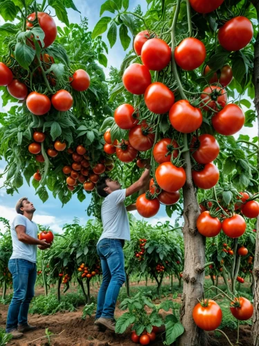 roma tomatoes,vine tomatoes,grape tomatoes,tomatos,tomatoes,roma tomato,farm workers,cherry tomatoes,cocktail tomatoes,grower romania,tomato,farm fresh bell peppers,pappa al pomodoro,small tomatoes,tomato crate,red bell peppers,red tomato,plum tomato,farmworker,vegetables landscape,Photography,General,Realistic