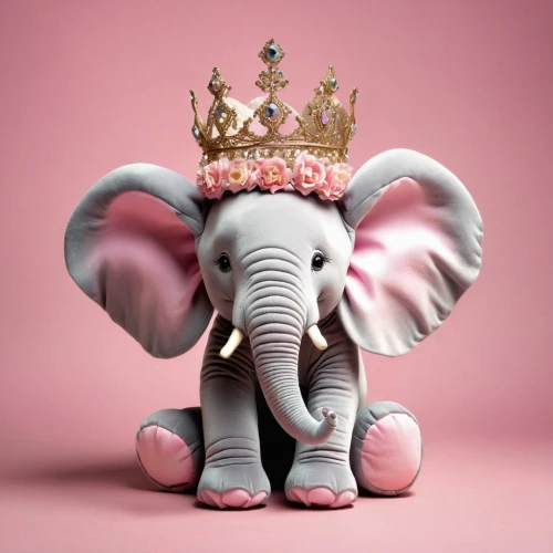 pink elephant,circus elephant,princess crown,elephant's child,girl elephant,queen crown,royal crown,circus animal,monarchy,pachyderm,crown render,imperial crown,elephantine,beauty pageant,princess sofia,elephant,king crown,swedish crown,little princess,heart with crown,Photography,Artistic Photography,Artistic Photography 05