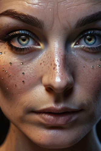 pupils,natural cosmetic,women's eyes,freckles,cosmetic,tears bronze,artemisia,doll's facial features,lara,regard,eve,beauty face skin,woman face,female face,skin texture,woman's face,pupil,andromeda,cinnamon girl,gold eyes,Illustration,Black and White,Black and White 01