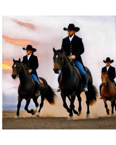 cowboy silhouettes,horse riders,equestrian sport,western riding,mounted police,cowboy mounted shooting,endurance riding,equitation,horsemen,cavalry,horsemanship,reining,chilean rodeo,riding school,galloping,cowboy action shooting,dressage,rodeo,charreada,gallops,Conceptual Art,Oil color,Oil Color 17