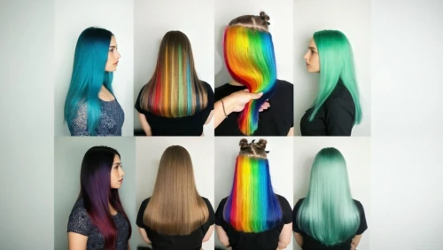 rainbow waves,trend color,rainbow colors,rainbow jazz silhouettes,gradient effect,mermaid scale,colorfull,colors rainbow,hairstyles,tri-color,rainbow color palette,hair coloring,colorfulness,color feathers,multi-color,color spectrum,dyed,multi-colored,to dye,rainbow