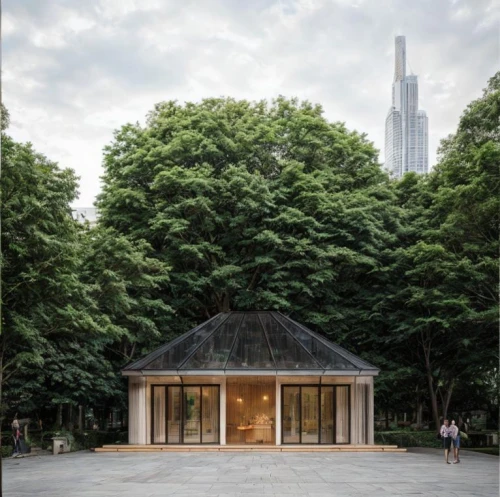 timber house,forest chapel,golden pavilion,archidaily,the golden pavilion,frame house,chilehaus,cooling house,asian architecture,mirror house,summer house,cubic house,pop up gazebo,house in the forest,kirrarchitecture,pavilion,cube house,chinese architecture,grass roof,tiergarten,Architecture,Commercial Building,Modern,Garden Modern