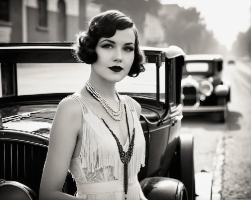 roaring twenties,fashionista from the 20s,roaring 20's,art deco woman,flapper,roaring twenties couple,1920's retro,1920s,twenties women,vintage woman,packard patrician,1920's,flapper couple,vintage women,twenties,vintage fashion,art deco,rolls royce 1926,vintage girl,norma shearer,Illustration,Black and White,Black and White 33
