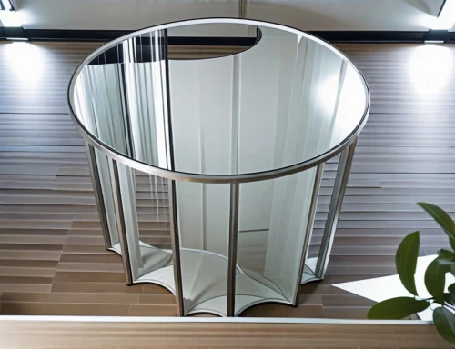 room divider,circular staircase,search interior solutions,sliding door,exterior mirror,contemporary decor,revolving door,interior modern design,winding staircase,penthouse apartment,hinged doors,daylighting,assay office,parabolic mirror,structural glass,outside staircase,spiral stairs,modern decor,toilet table,plantation shutters,Photography,General,Realistic