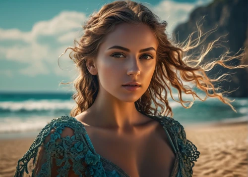 girl on the dune,beach background,portrait photography,romantic portrait,portrait background,photoshop manipulation,ocean background,moana,hula,sand waves,creative background,beautiful young woman,portrait photographers,beautiful beach,mermaid background,vintage woman,girl in a long dress,beautiful woman,photographic background,boho background,Photography,General,Fantasy