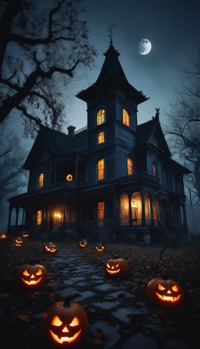 the haunted house,haunted house,witch's house,witch house,halloween and horror,halloween scene,halloween background,halloween poster,halloween wallpaper,creepy house,jack-o-lanterns,jack-o'-lanterns,jack o'lantern,halloween pumpkin gifts,jack o lantern,haunted castle,halloween illustration,halloween decoration,haunted,halloween night,Photography,Fashion Photography,Fashion Photography 15