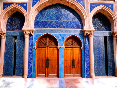 majorelle blue,blue doors,moroccan pattern,alcazar of seville,iranian architecture,main door,persian architecture,church door,islamic architectural,islamic pattern,mosque hassan,morocco,king abdullah i mosque,al nahyan grand mosque,marrakesh,front door,doorway,mosques,samarkand,alabaster mosque,Art,Classical Oil Painting,Classical Oil Painting 21