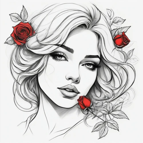 rose flower illustration,rose flower drawing,red roses,rose drawing,rose png,red rose,rose white and red,rosehips,red dahlia,acerola,red petals,wild roses,red magnolia,valentine pin up,guelder rose,flower line art,rose hips,rosebushes,rose wreath,flora,Illustration,Realistic Fantasy,Realistic Fantasy 23