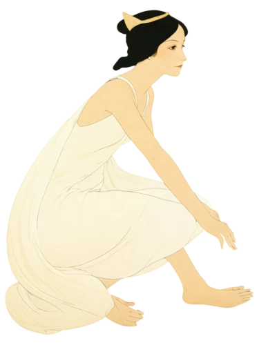 art deco woman,ancient egyptian girl,greek myth,milkmaid,flapper,psyche,kate greenaway,lycaenid,girl in a long dress,girl in a long,laundress,athena,aphrodite,greek mythology,woman frog,pregnant woman icon,girl with bread-and-butter,harpy,woman of straw,athenian,Illustration,Retro,Retro 07