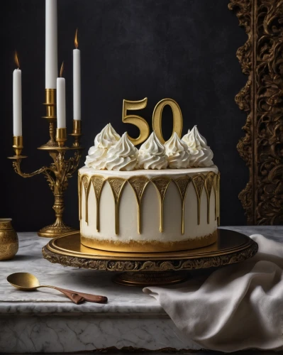 cream and gold foil,gold foil and cream,fortieth,tres leches cake,buttercream,white sugar sponge cake,50 years,dobos torte,a cake,gold foil crown,white cake,baked alaska,the cake,apple champagne cake,anniversary 50 years,torte,birthday cake,wedding cake,cream cake,30,Photography,General,Natural