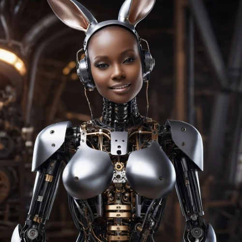 artificial hair integrations,cybernetics,ai,industrial robot,chatbot,chat bot,robotics,artificial intelligence,women in technology,droid,robotic,wearables,humanoid,sci fi,cyborg,robot,automation,switchboard operator,eve,scifi