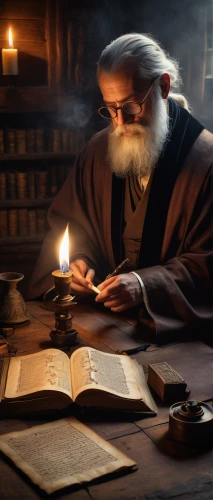 candlemaker,biblical narrative characters,middle eastern monk,candlemas,the abbot of olib,the first sunday of advent,dead sea scrolls,the third sunday of advent,the second sunday of advent,benediction of god the father,apothecary,carmelite order,rabbi,archimandrite,amethist,tinsmith,third advent,divination,persian poet,indian monk,Illustration,Realistic Fantasy,Realistic Fantasy 18