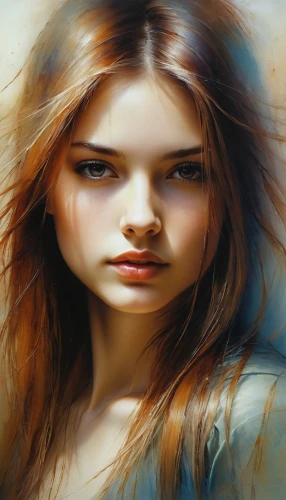 mystical portrait of a girl,girl in a long,photo painting,girl portrait,art painting,oil painting,young woman,oil painting on canvas,world digital painting,portrait of a girl,woman face,portrait background,woman thinking,girl drawing,woman's face,fantasy portrait,woman portrait,colored pencil background,digital painting,self hypnosis,Conceptual Art,Daily,Daily 32