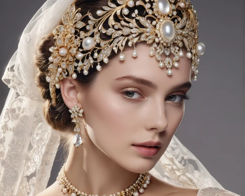 bridal jewelry,bridal accessory,headpiece,bridal,diadem,bridal veil,bridal clothing,gold foil crown,bridal dress,gold jewelry,headdress,jewellery,gold crown,bride,gold filigree,jewelry,indian bride,princess crown,silver wedding,the angel with the veronica veil,Photography,General,Realistic