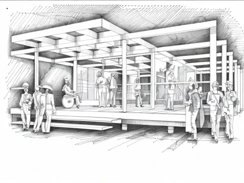 gas compressor,coconut water processing machine,construction set,batching plant,training apparatus,evaporator,sawmill,wooden frame construction,flour production,sugar cane press,prefabricated buildings,combined heat and power plant,coconut water concentrate plant,straw press,steel construction,electric generator,hydropower plant,charcoal kiln,generator,technical drawing,Design Sketch,Design Sketch,Fine Line Art