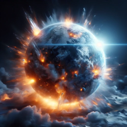 burning earth,earth in focus,fire planet,doomsday,scorched earth,the end of the world,nuclear explosion,end of the world,meteor,explosion destroy,plasma bal,orb,apocalypse,digital compositing,terraforming,exo-earth,destroy,meteorite impact,meteoroid,asteroid