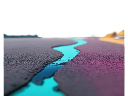 acid lake,road surface,waterscape,saltpan,asphalt,road cover in sand,water surface,gradient effect,colorful water,erosion,colorful foil background,water scape,coastal road,cinema 4d,shifting dunes,oil track,gradient mesh,dye,salt desert,thick paint,Conceptual Art,Sci-Fi,Sci-Fi 07