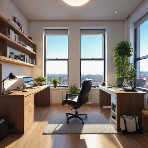 modern office,office desk,secretary desk,furnished office,offices,office chair,working space,desk,blur office background,office,writing desk,creative office,wooden desk,consulting room,modern room,study room,computer desk,office automation,conference room,assay office,Photography,General,Realistic