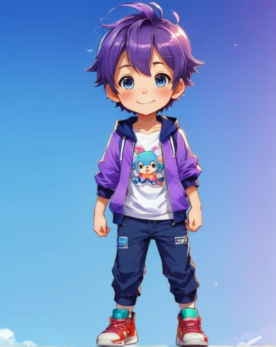 stylish boy,anime japanese clothing,anime boy,chaoyang,pororo the little penguin,chibi kids,purple background,cute cartoon character,purple wallpaper,boys fashion,2d,children's background,child boy,chibi,portrait background,transparent background,chibi children,children is clothing,gap kids,birthday banner background,Illustration,Japanese style,Japanese Style 02