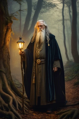 gandalf,the wizard,archimandrite,wizard,the abbot of olib,lord who rings,hieromonk,dwarf sundheim,magus,fantasy picture,king lear,the night of kupala,albus,jrr tolkien,druids,father frost,rabbi,hobbit,the mystical path,fantasy portrait,Illustration,Realistic Fantasy,Realistic Fantasy 03