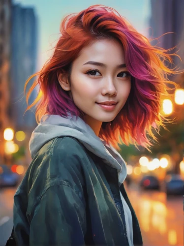girl portrait,portrait background,colorful background,asian woman,world digital painting,fashion vector,colored pencil background,natural color,city ​​portrait,burning hair,girl drawing,asian girl,girl with speech bubble,artist color,japanese woman,creative background,digital painting,young woman,girl in a long,mulan,Illustration,Paper based,Paper Based 07
