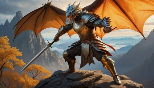 heroic fantasy,painted dragon,charizard,paladin,gryphon,dragon,golden dragon,northrend,garuda,fantasy warrior,dragon slayer,fantasy art,draconic,fantasy picture,bronze horseman,dragon li,dragoon,dragons,massively multiplayer online role-playing game,dragon design,Illustration,Vector,Vector 13