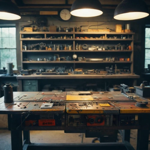 workbench,metalsmith,manufacture,metalworking,gunsmith,nest workshop,mixing table,jewelry manufacturing,woodworking,workroom,bandsaws,work table,craftsmen,workshop,art tools,typesetting,industrial design,working space,manufactures,lathe