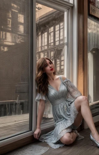 vintage woman,retro woman,vintage dress,paris balcony,retro pin up girl,vintage angel,pinup girl,retro women,vintage women,windowsill,art deco woman,vintage girl,pin-up model,window sill,french windows,orsay,retro girl,vintage style,pin-up girl,burlesque,Common,Common,Photography